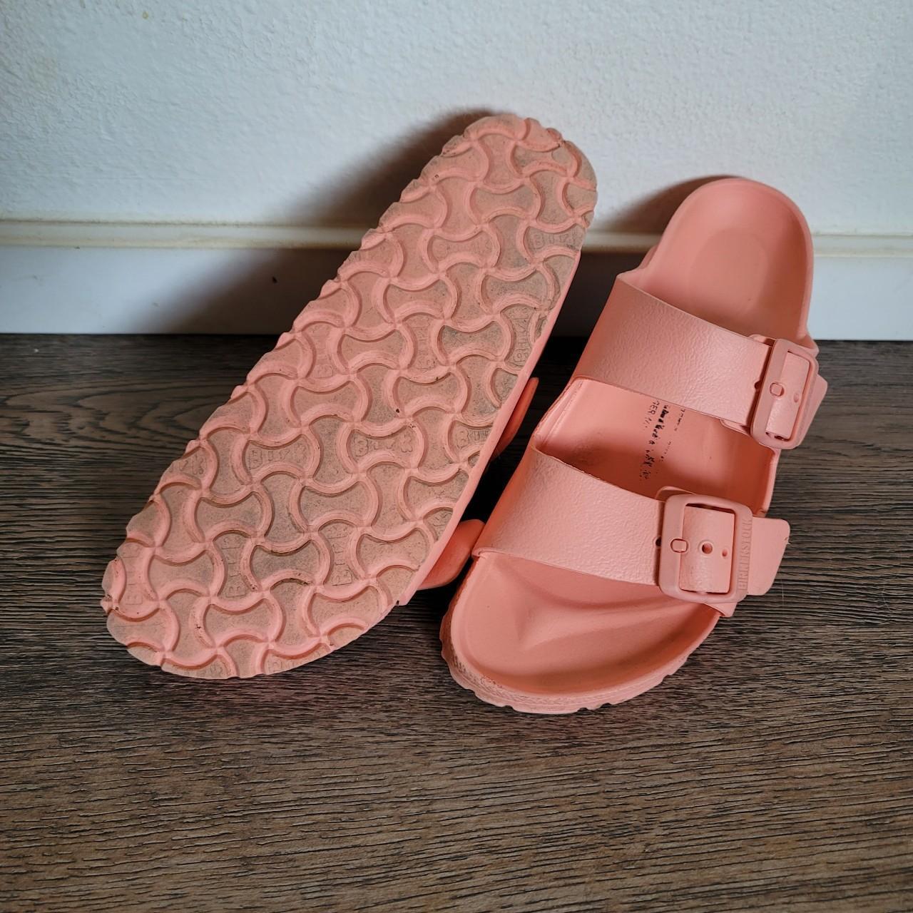 Coral Birkenstock Super Comfy Foam Slides Depop