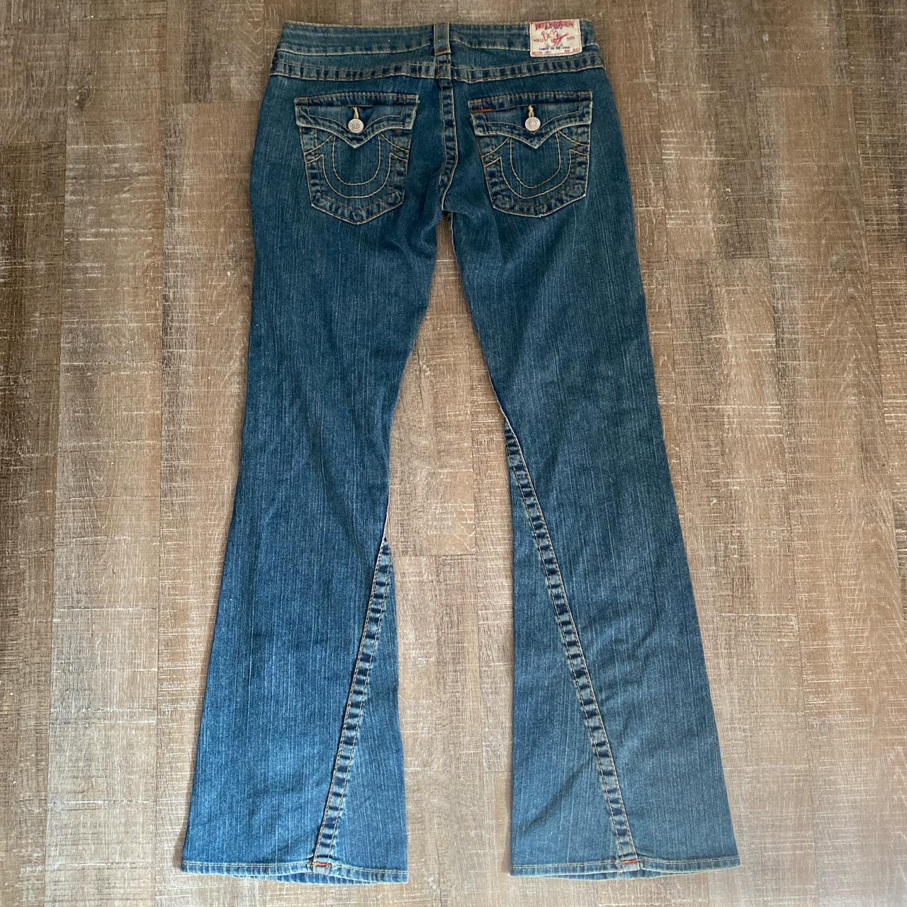 true religion low rise jeans waist 29” inseam 32” - Depop