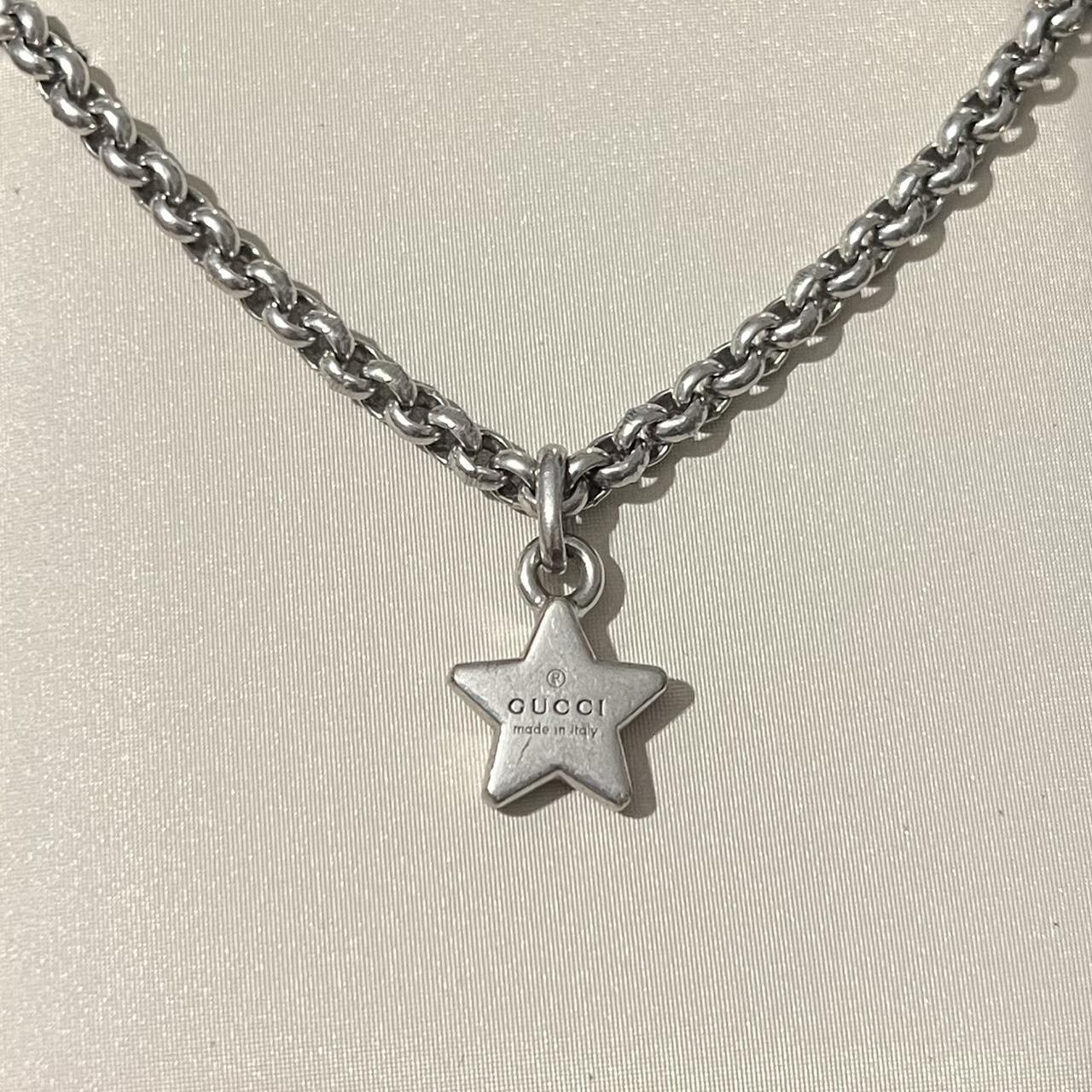 Authentic reworked Gucci star necklace. | VINTY TREASURES