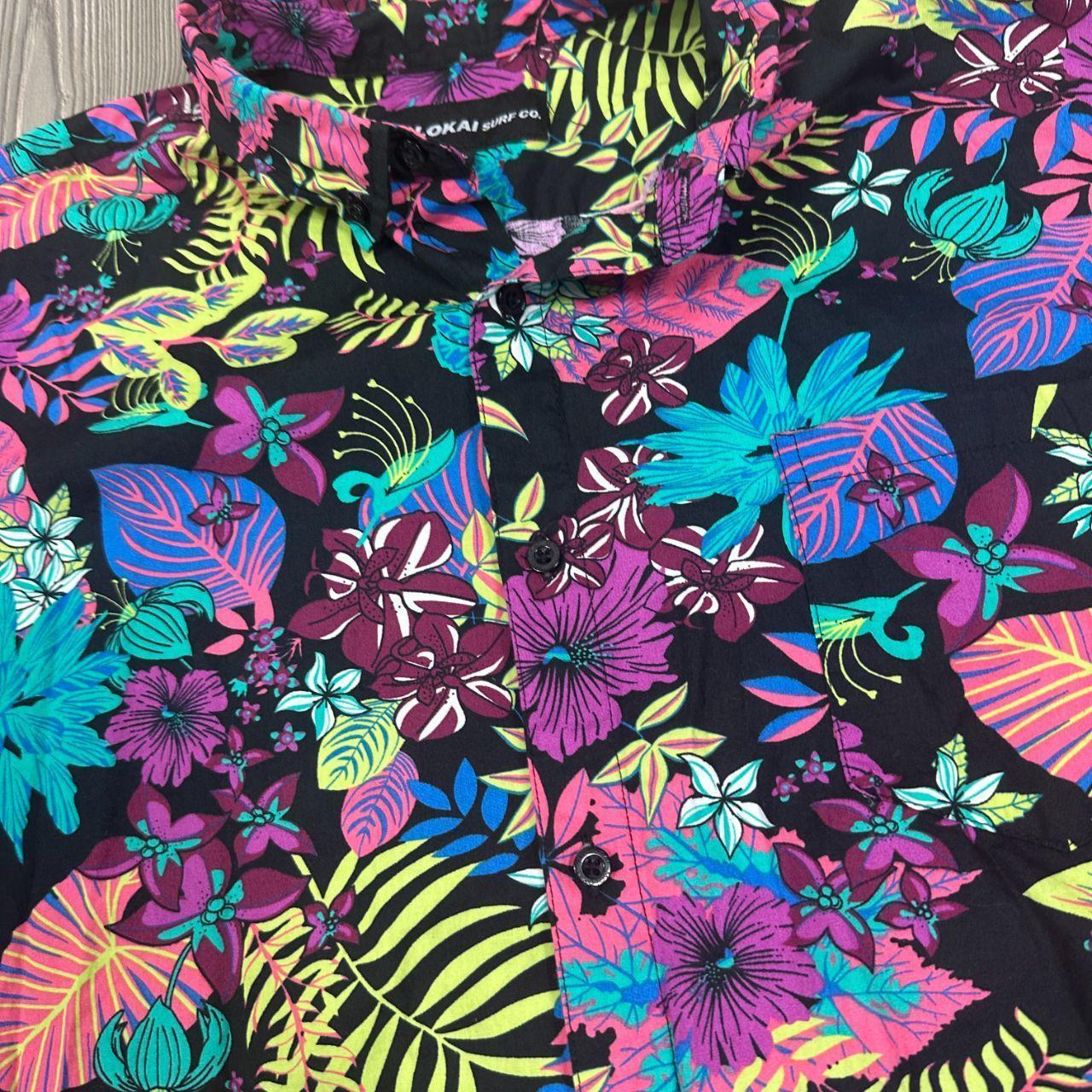 Lokai Men's Shirt - Multi/Black - XXL – Molokai S… - image 2