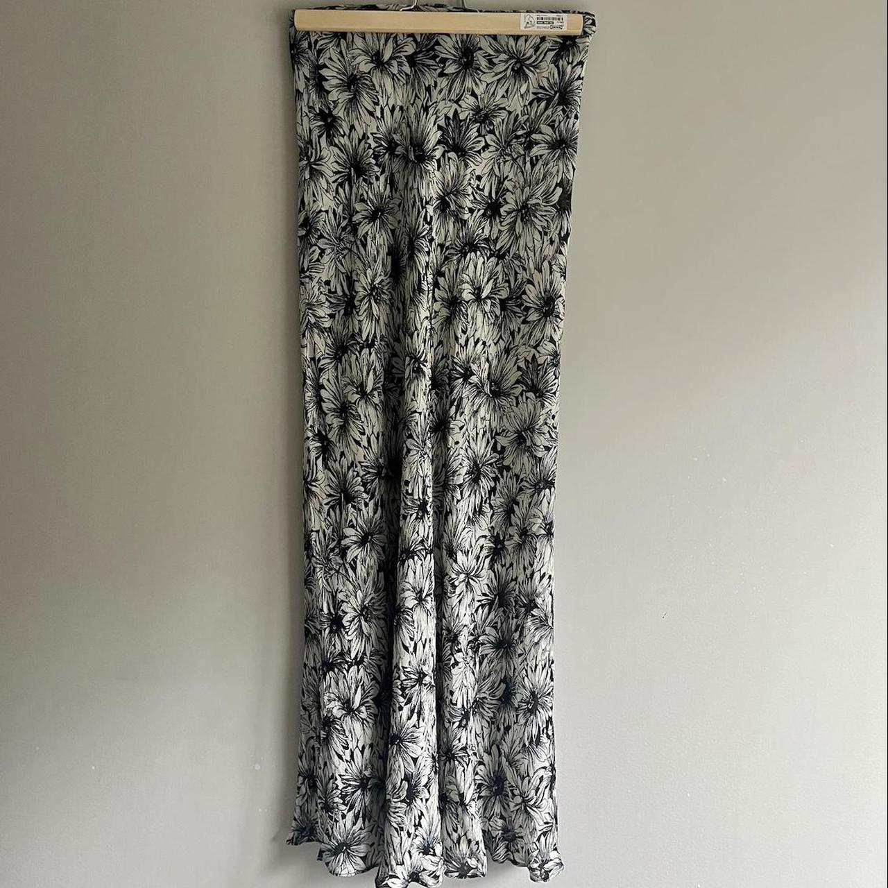 Vintage Betsy Johnson Sheer Floral Skirt This Skirt Depop