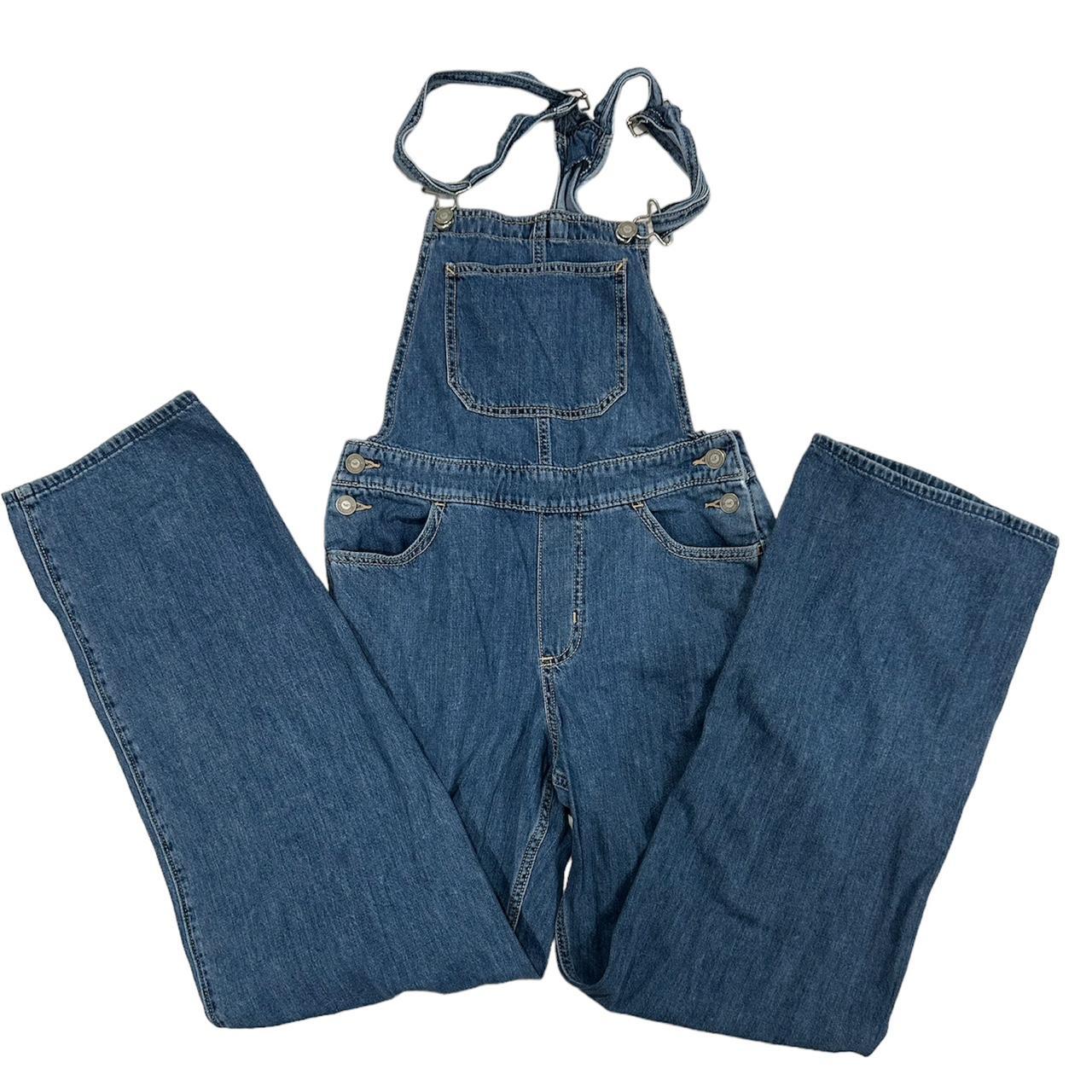 💗 hollister baggy denim overalls 💗 these... Depop