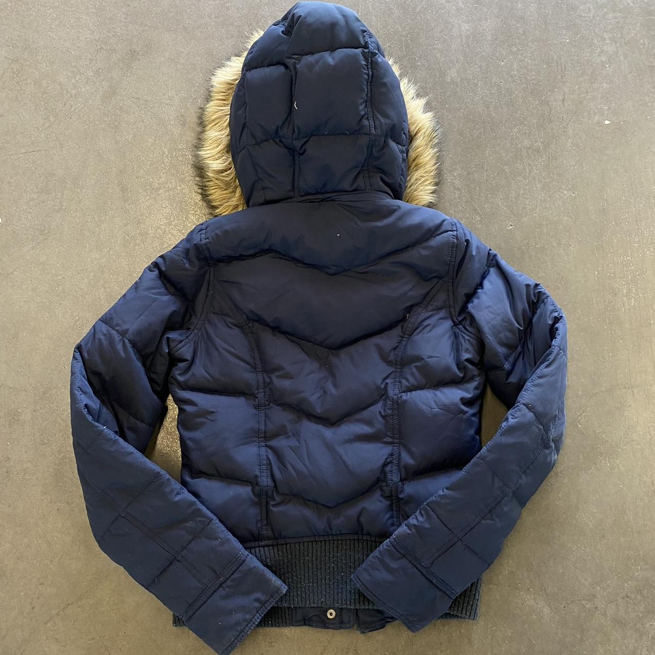 2000s rare Elena Gilbert Navy blue Hollister fitted... Depop