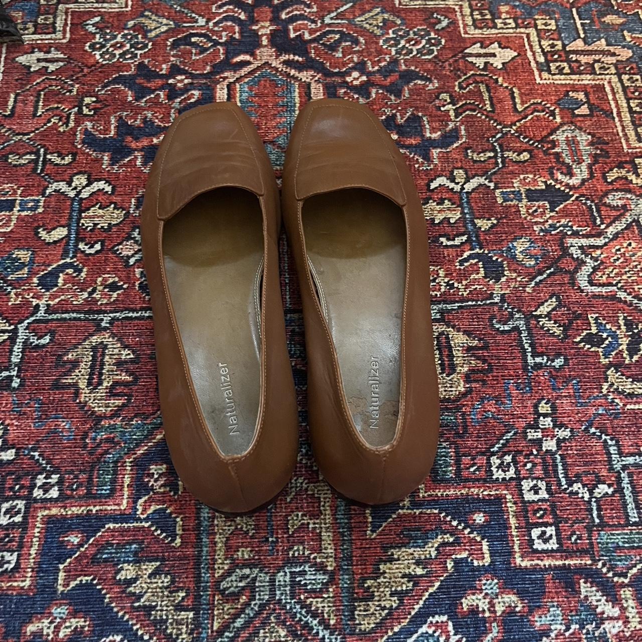 naturalizer loafers brown