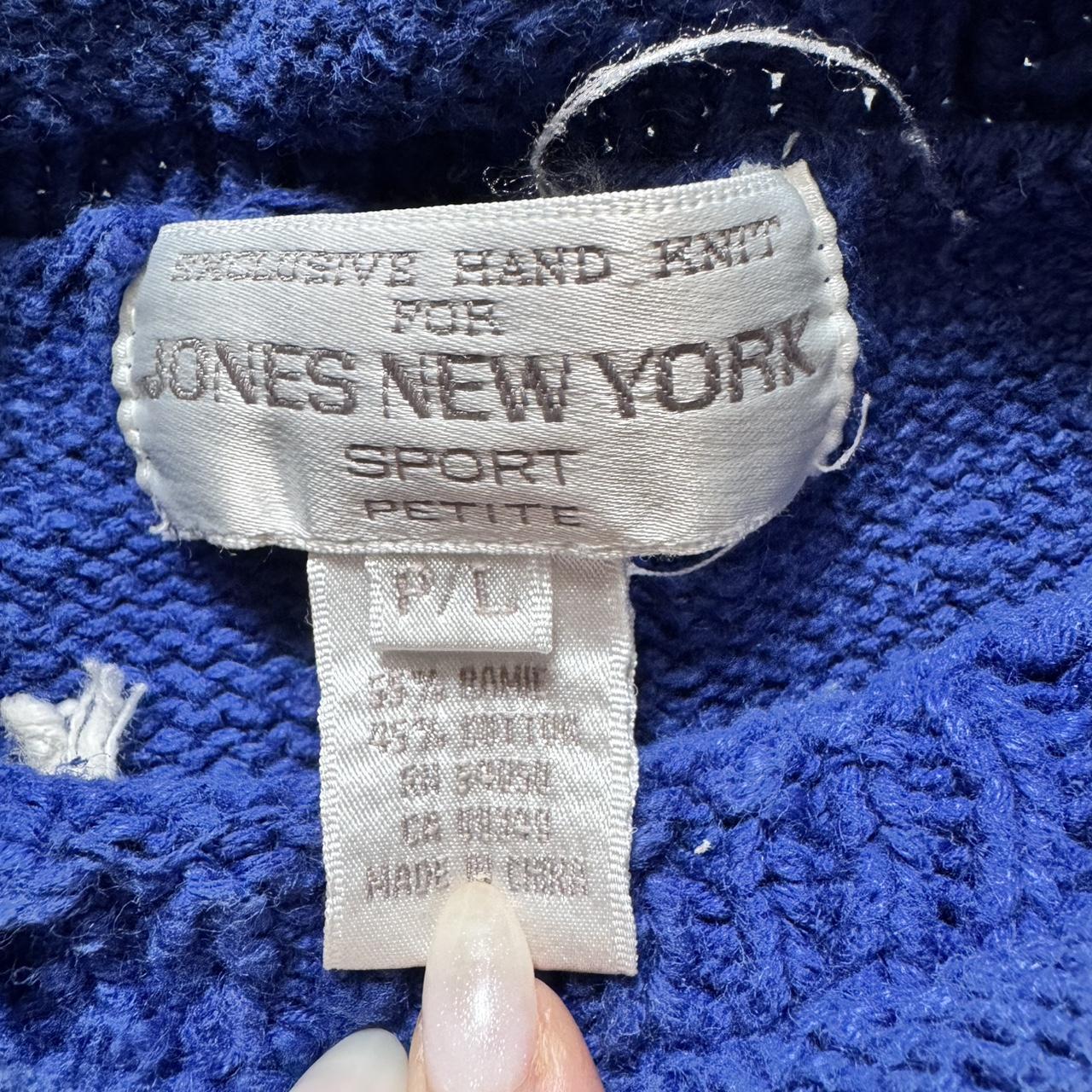 Women's Sweater - Multi/White - S – 1990s Jones N… - image 2