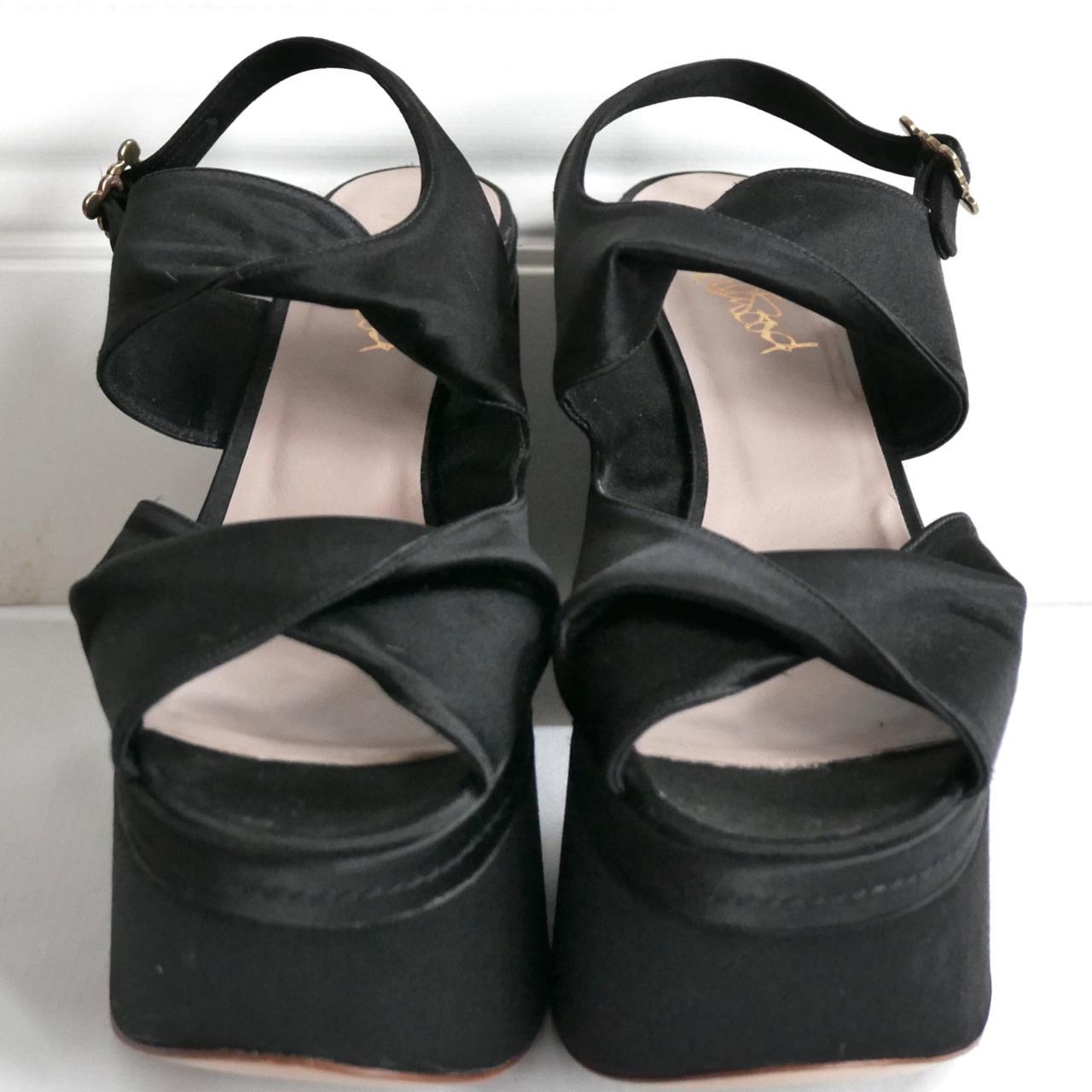 Vivienne Westwood Women's Black Sandals | Depop