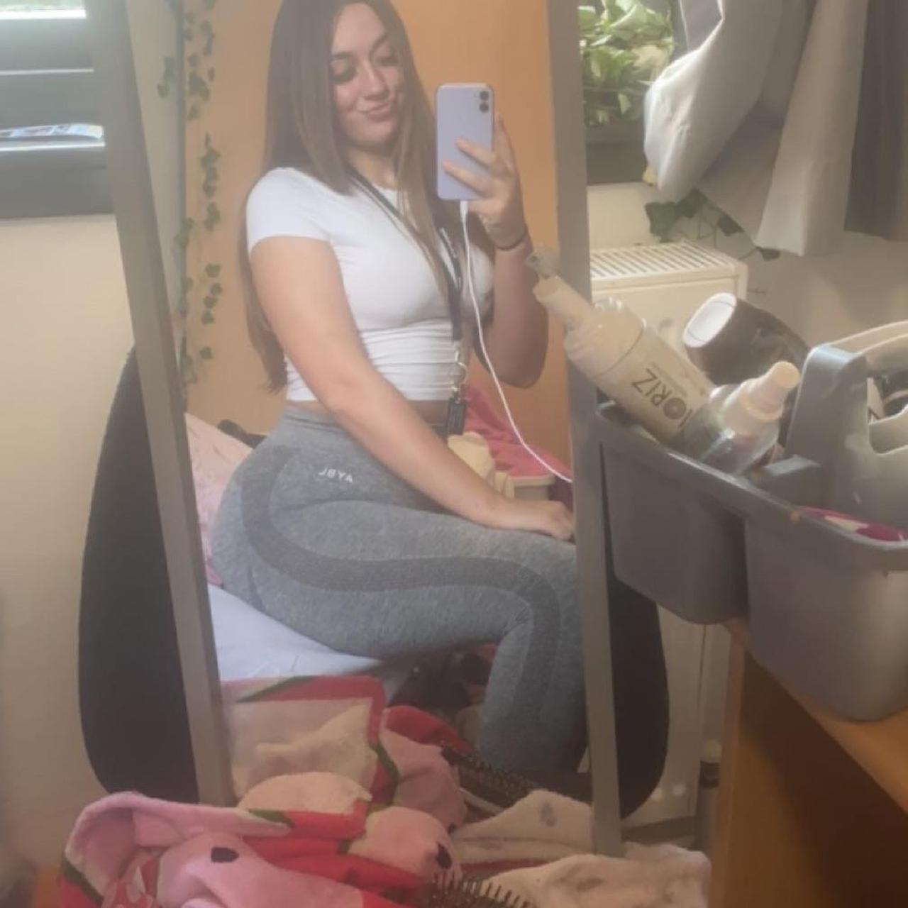 Grey mark aybl gym leggings Size 10 Depop