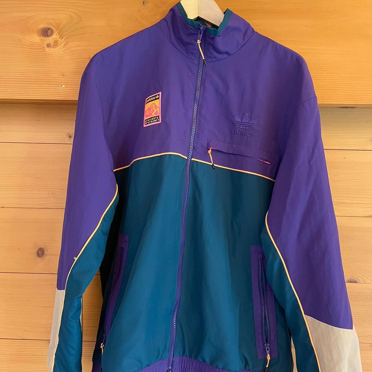 cool oversized adidas windbreaker #70s #80s #90s #y2k | Depop