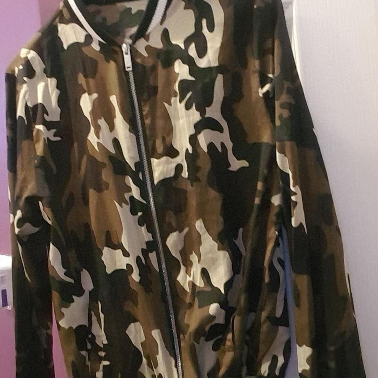 Camo bomber shop jacket primark