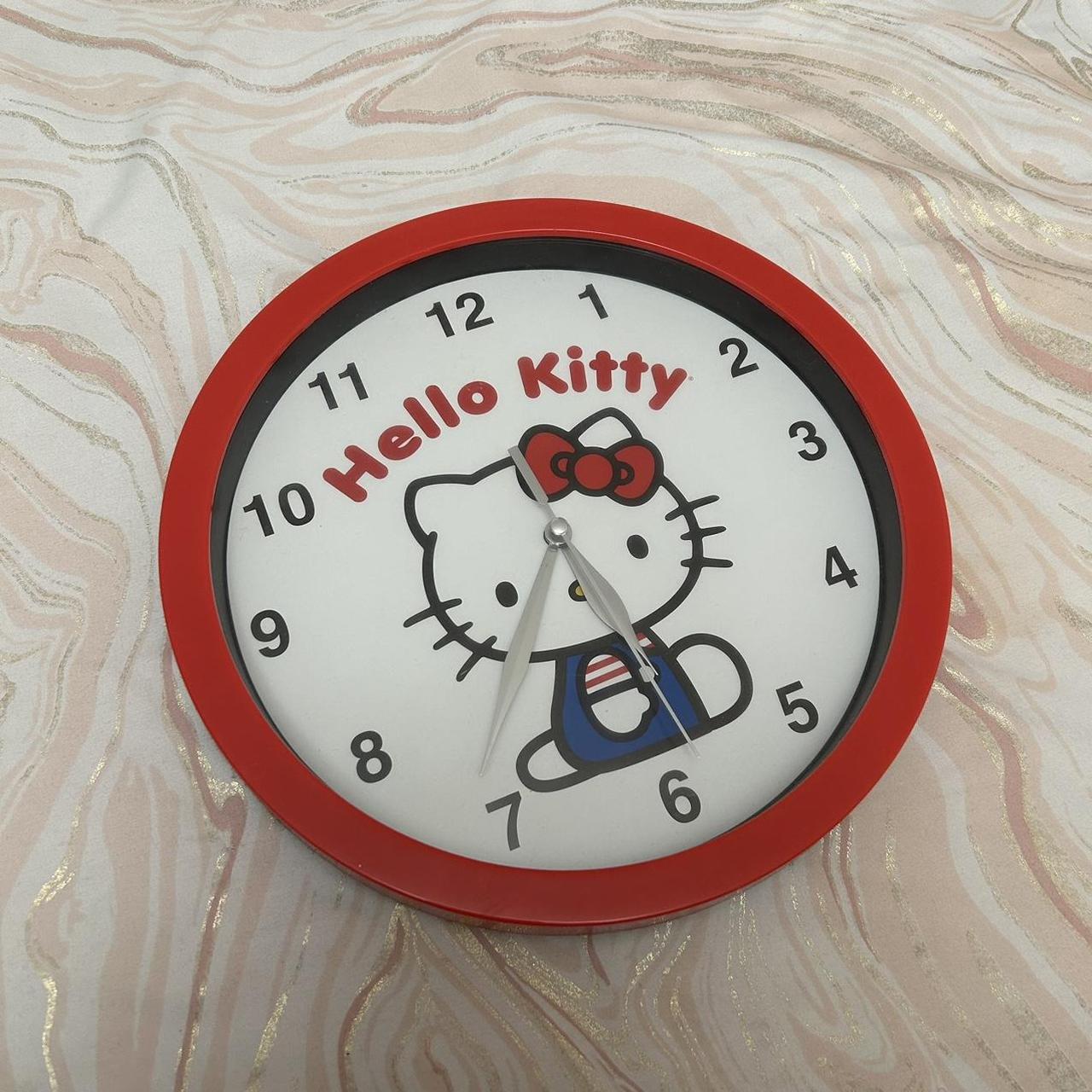 Mavin  Y2K 2000s hello kitty clock