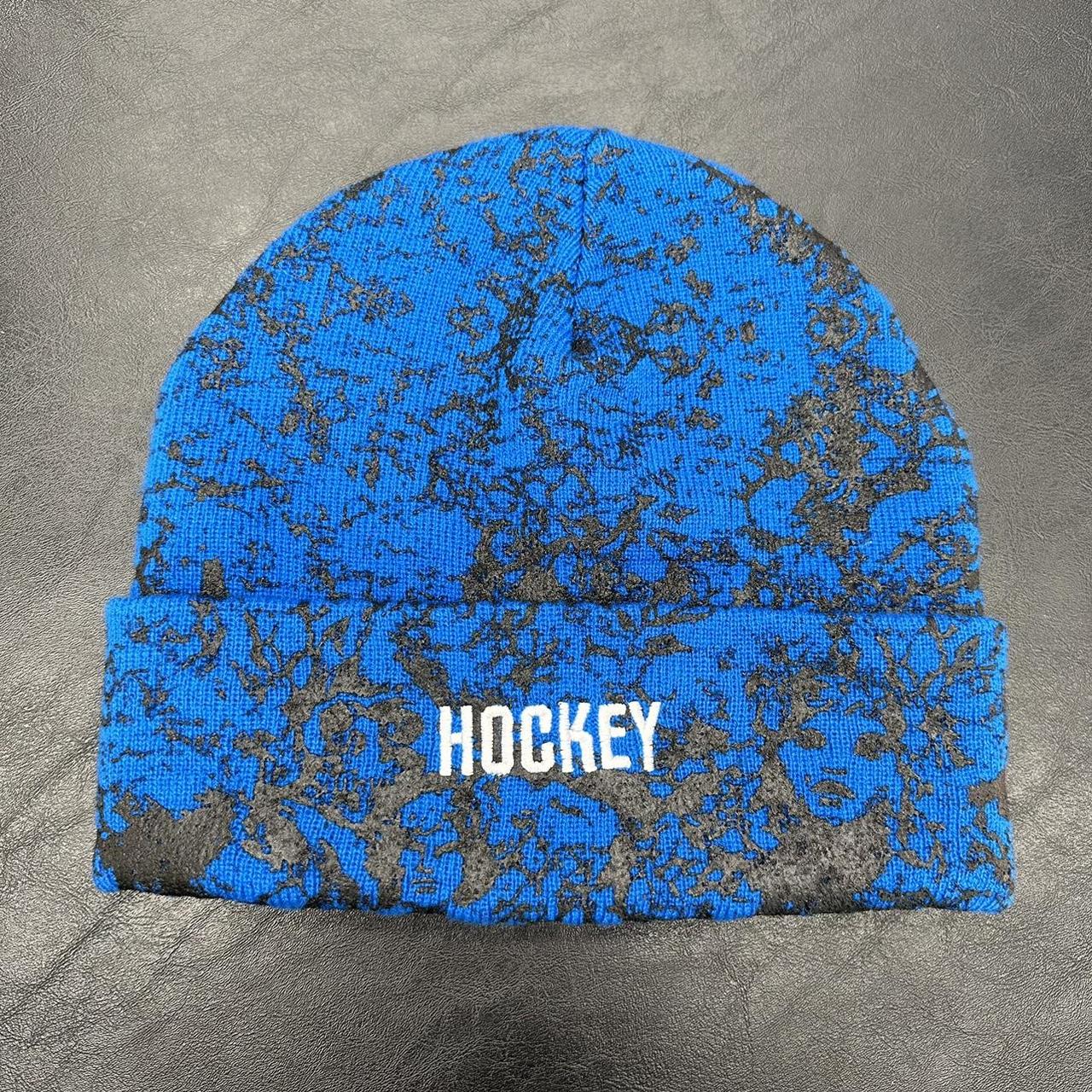 Hockey Skateboards Nest Beanie in Blue ‼️ PRICE IS... - Depop