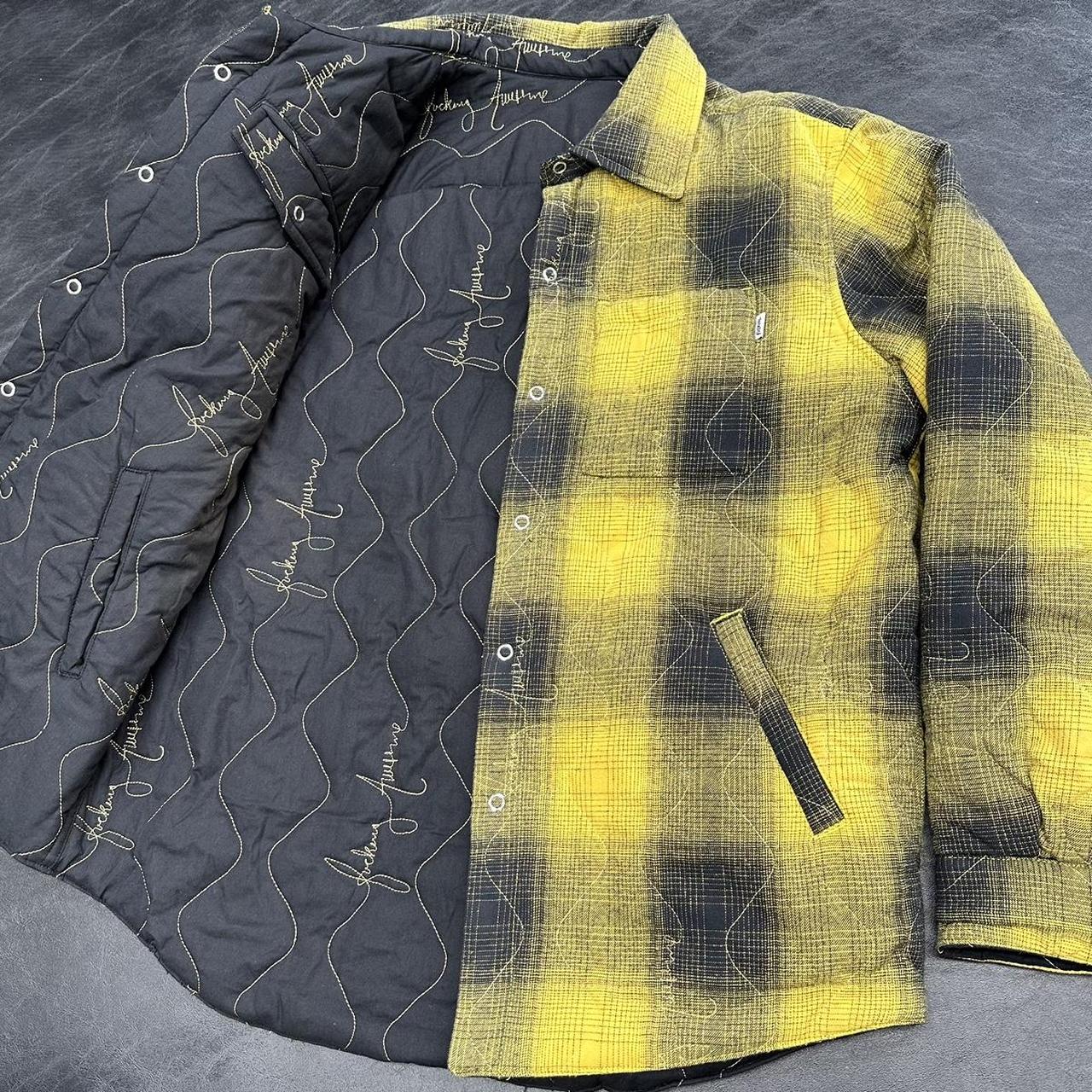 Fucking Awesome Lightweight Reversible Flannel...