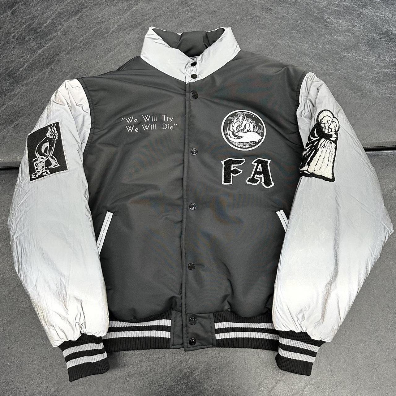 Fucking Awesome Reflective Reversible Varsity Puffer...