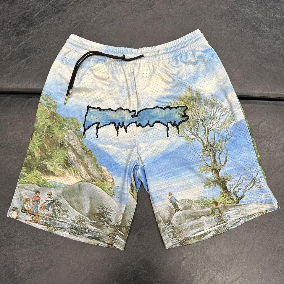 Fucking Awesome Landscape Mesh Short PRICE IS FIRM.... - Depop