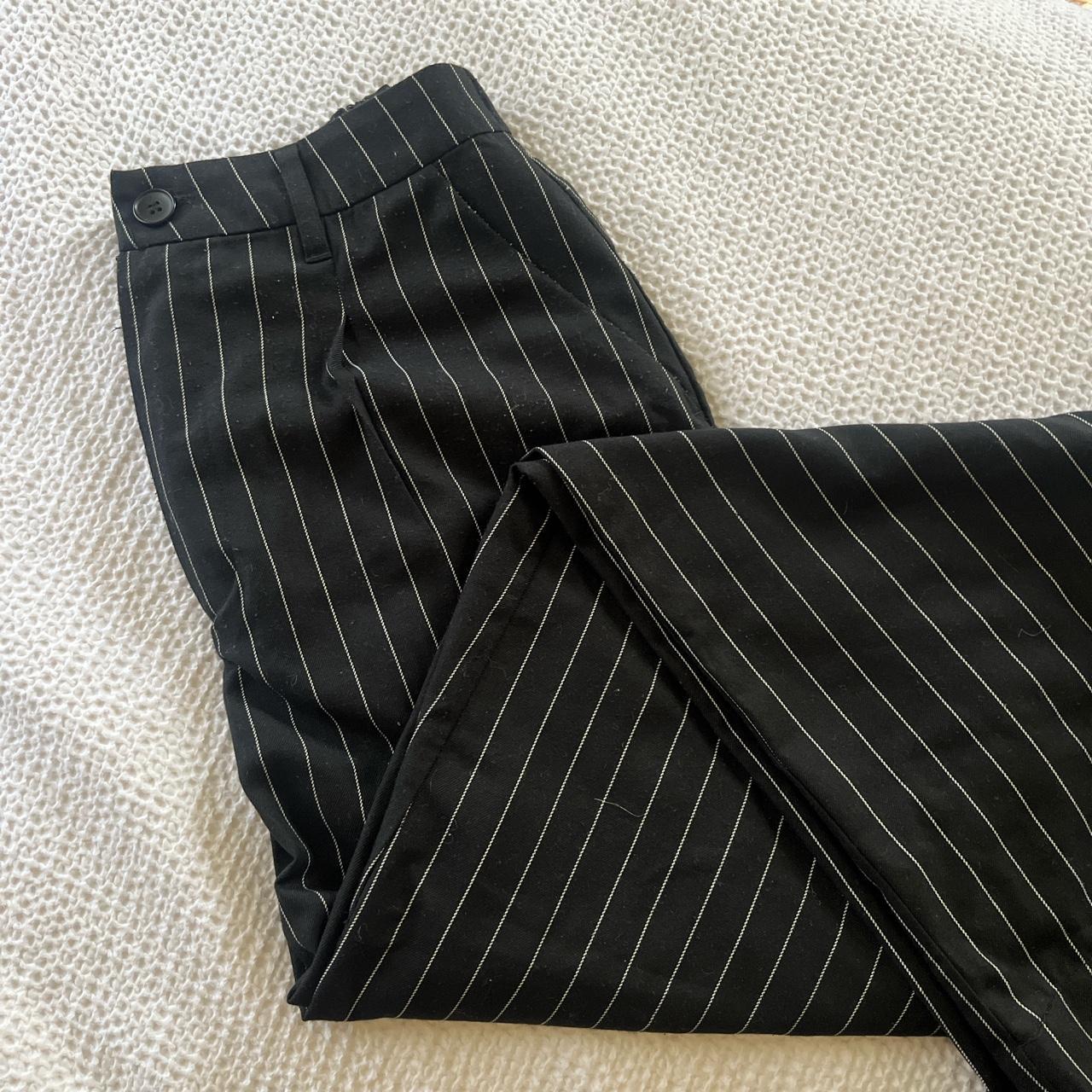 AB Studio size 12 black dress pants sleek business - Depop