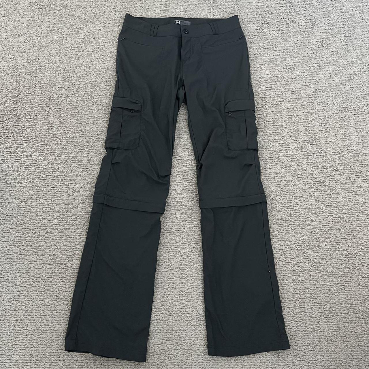 Rei Black cargo ski pants The color is charcoal... Depop