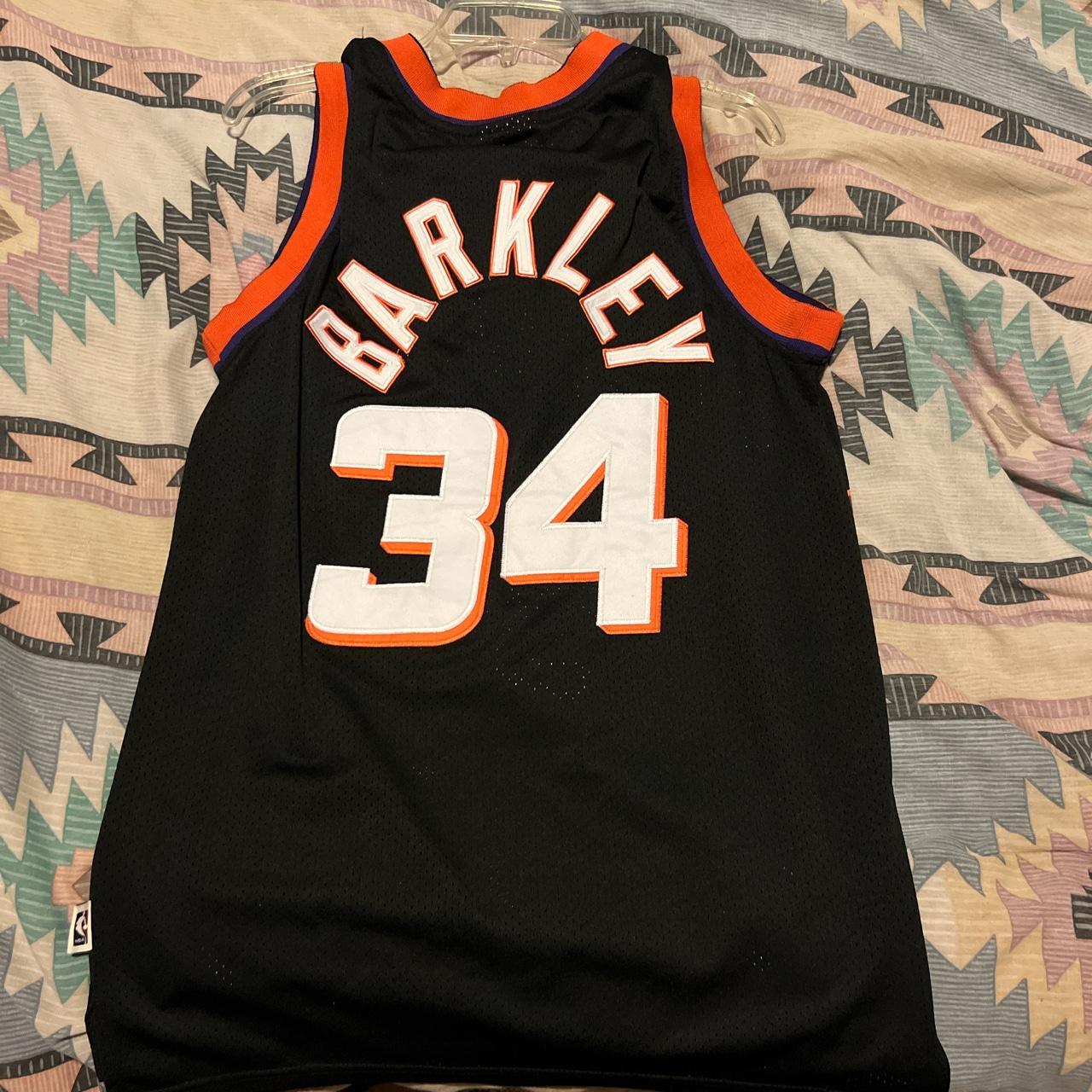 Vintage Phoenix Suns Charles Barkley Jersey Size - Depop