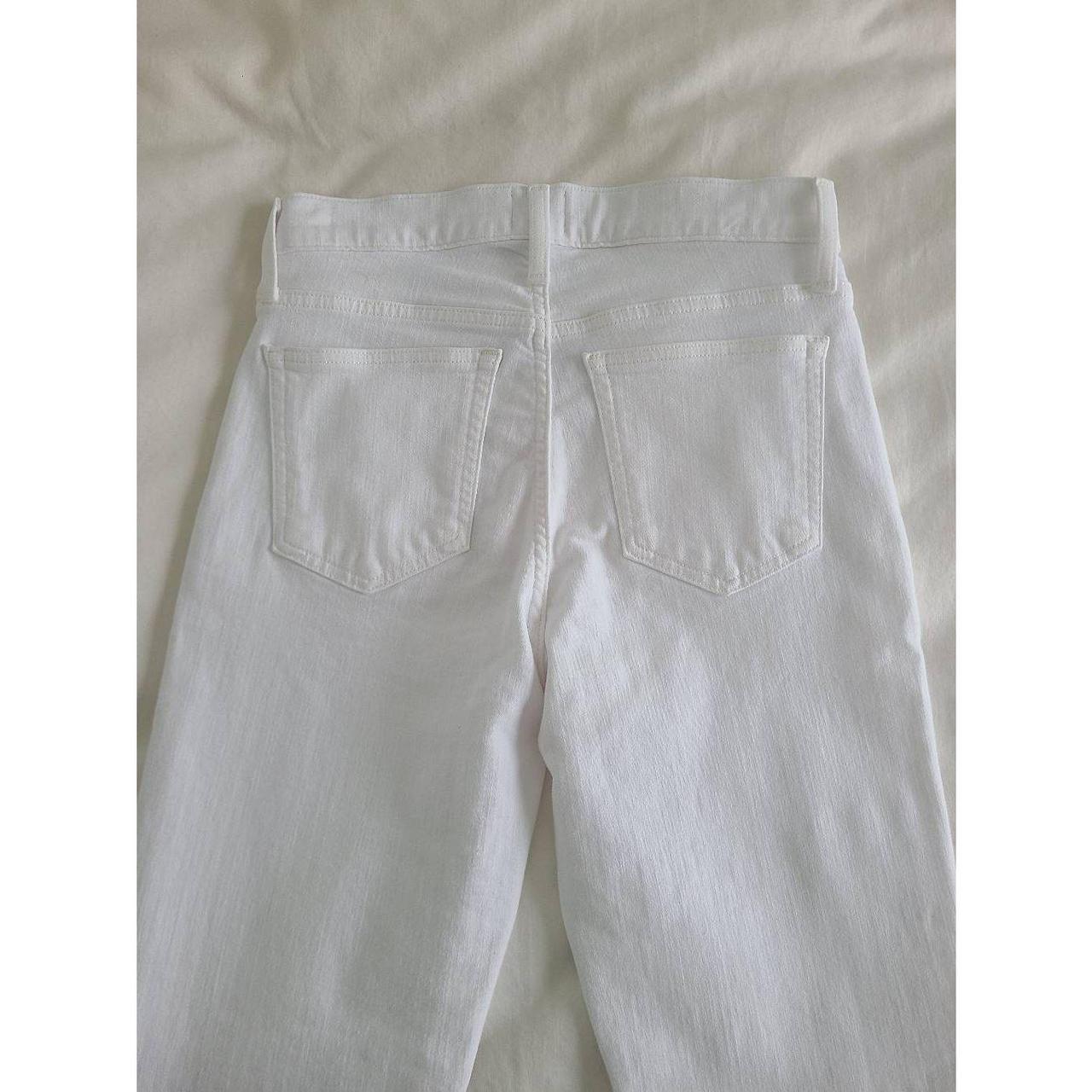 J.Crew Women's White Jeans Depop