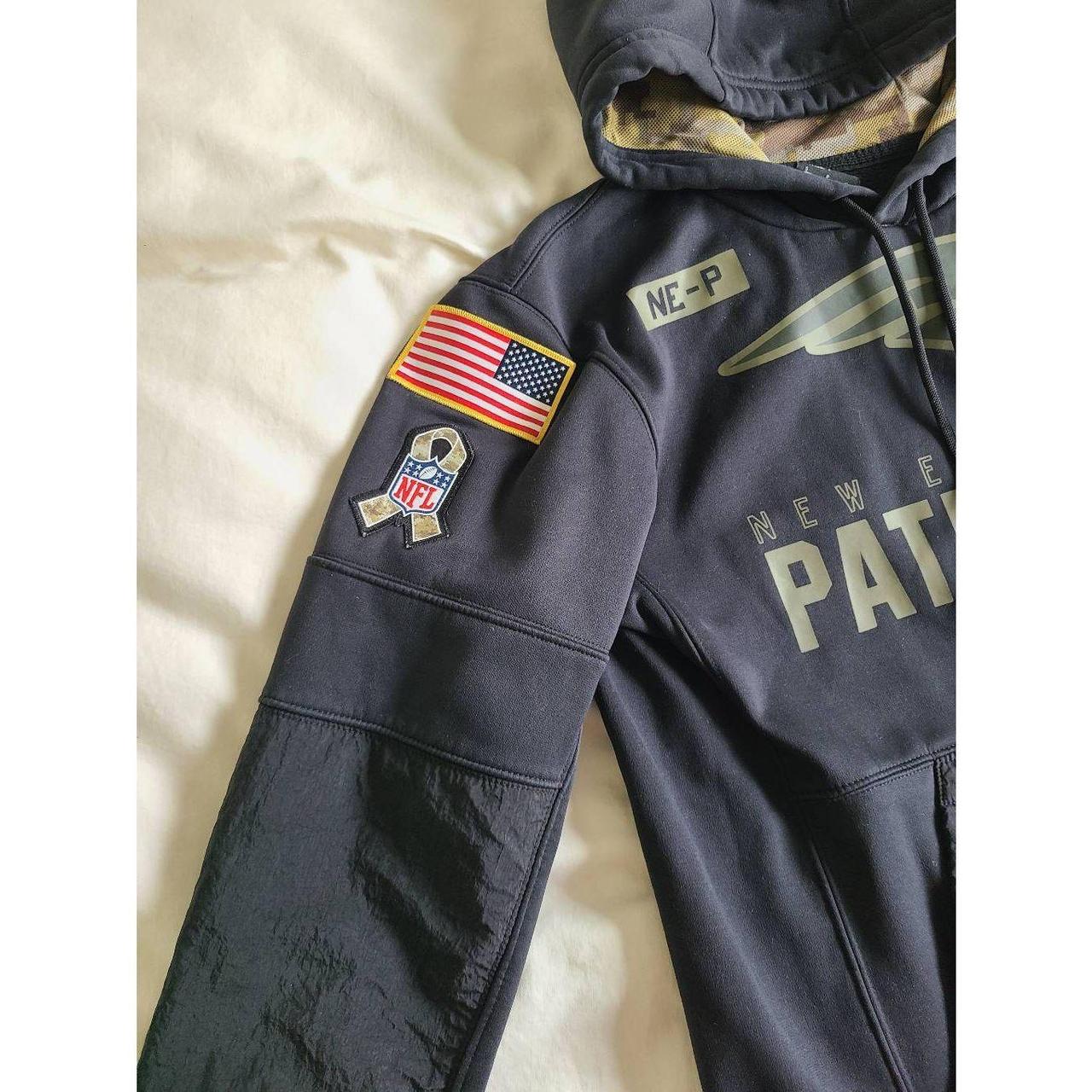 New England Patriots Salute to Service hoodie Great - Depop