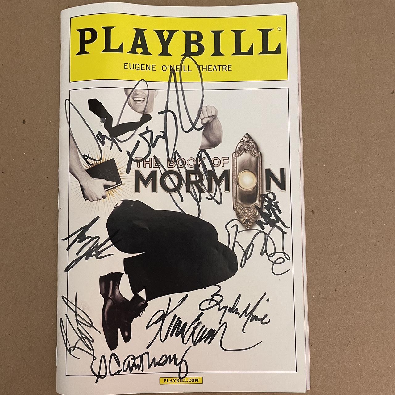 Head Over deals Heels *CLOSING NIGHT PLAYBILL SIGNED*