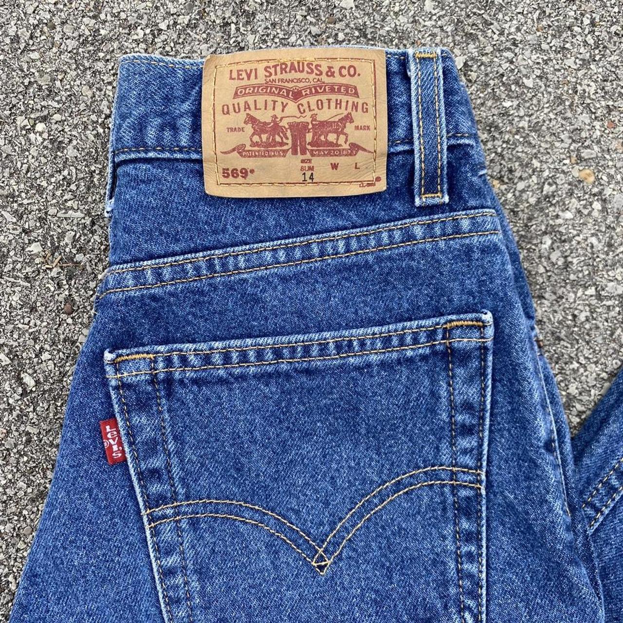 -2002 levis 569s -no visible flaws, deadstock... - Depop