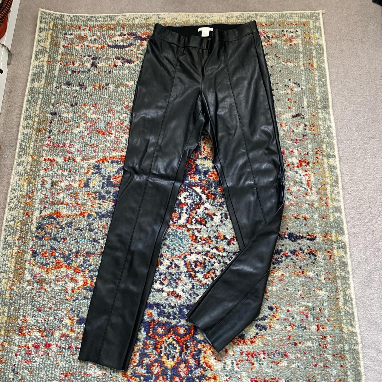 H&M Women's Black Leggings Depop