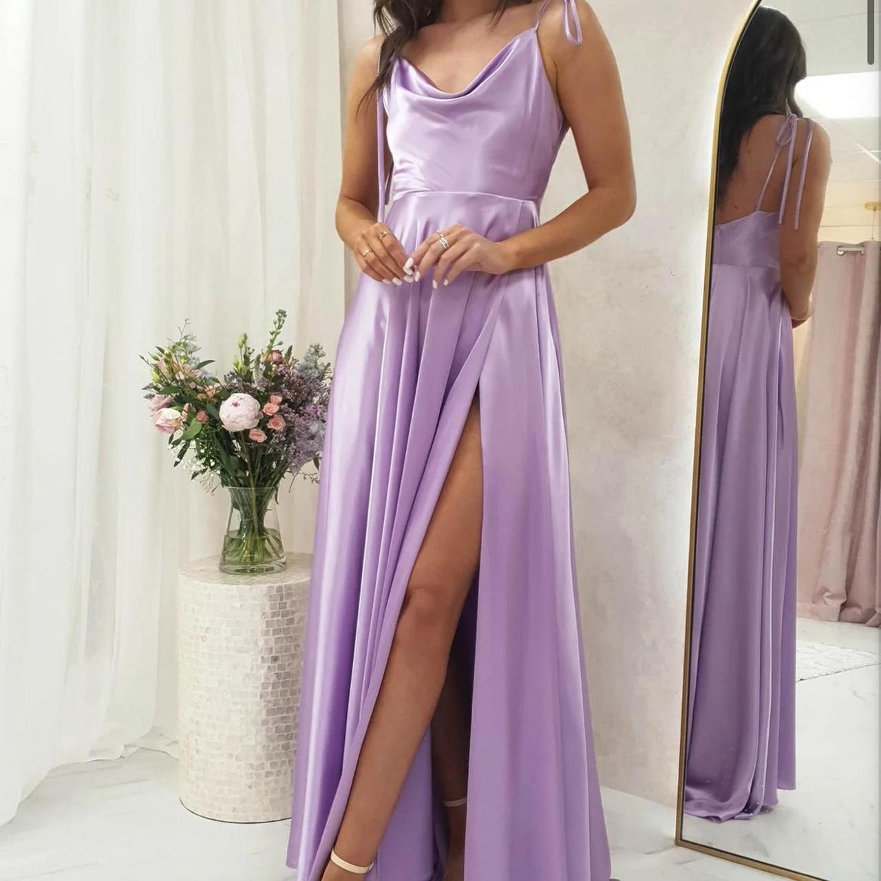 Lilac 2025 debs dress