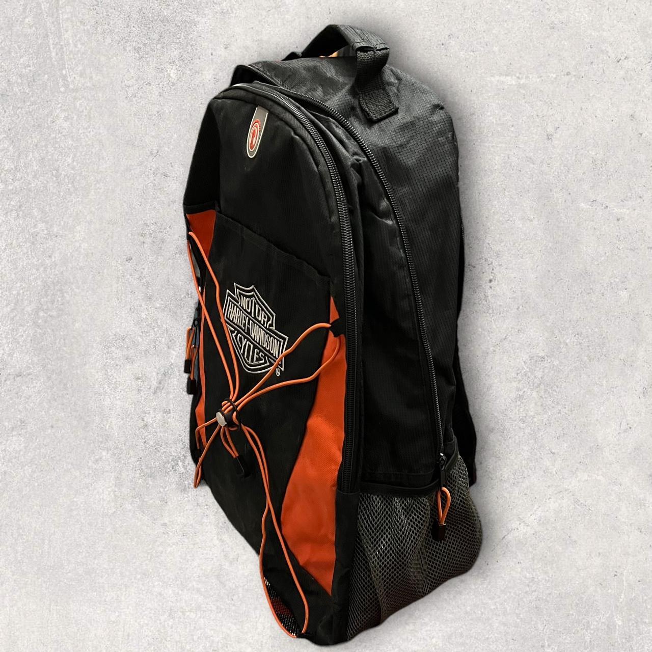 Harley Davidson Backpack Early 2000s / y2k made... Depop