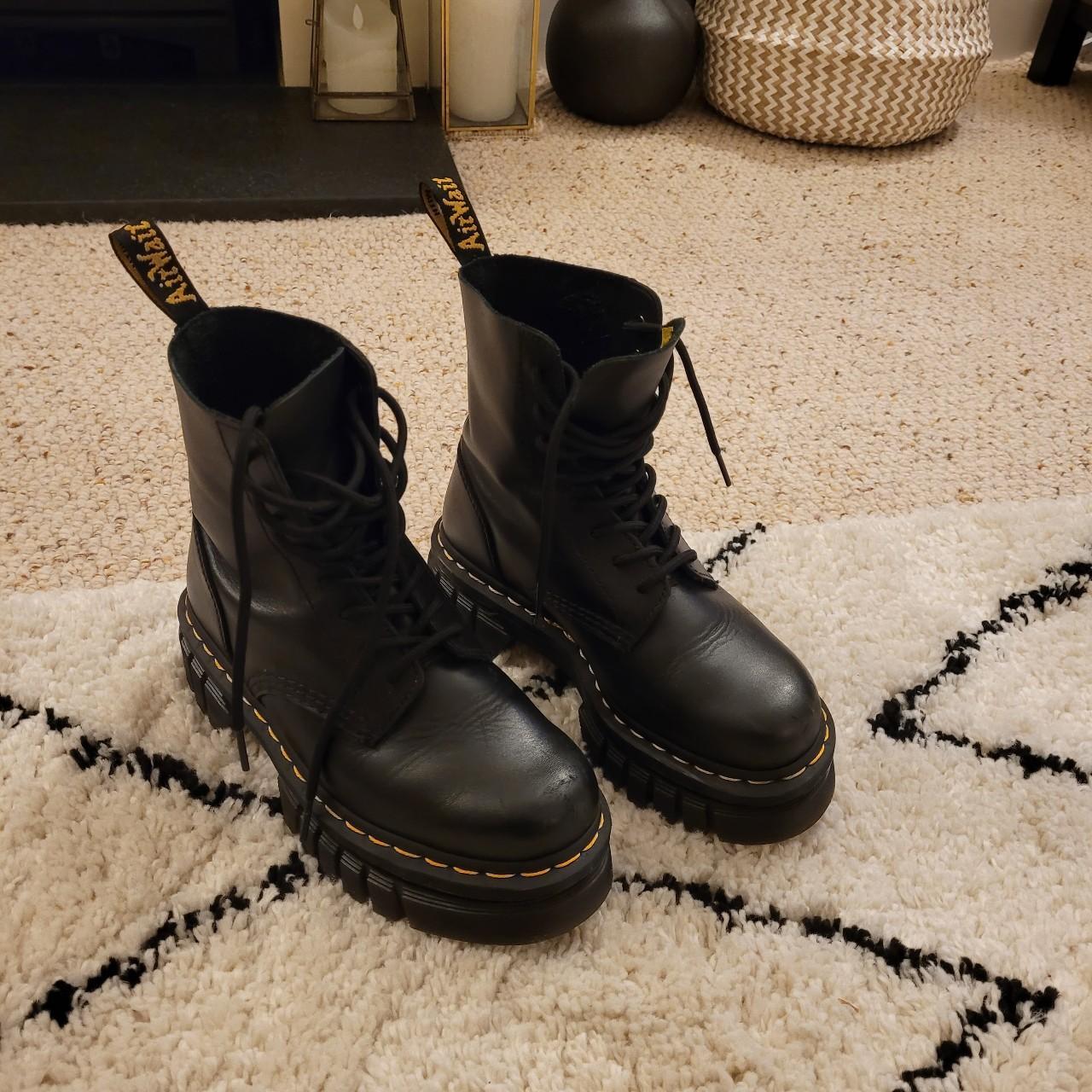 Dr Martens Audrick 8 Eye Boot with chunky sole in Depop