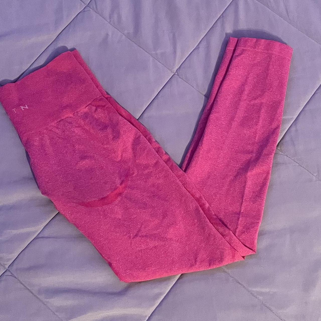 NVGTN Hot Pink Contour Seamless Leggings Size - Depop