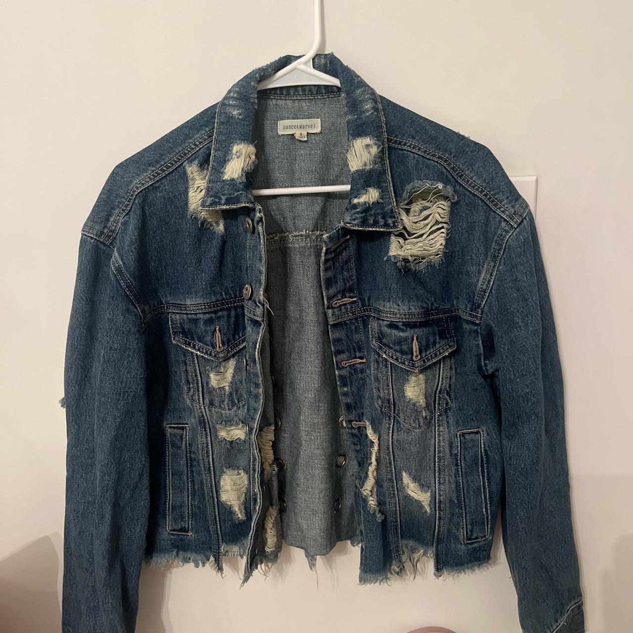 Marvel hotsell denim jacket