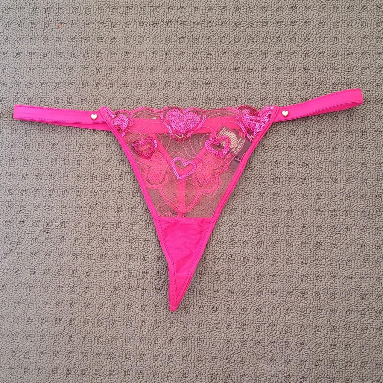 BNWT Honey Birdette Juliet Pink Thong Size... - Depop