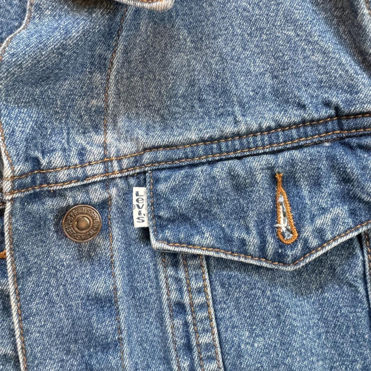 Levi's Women's Vest - Blue/Navy - M – Embroidered… - image 5