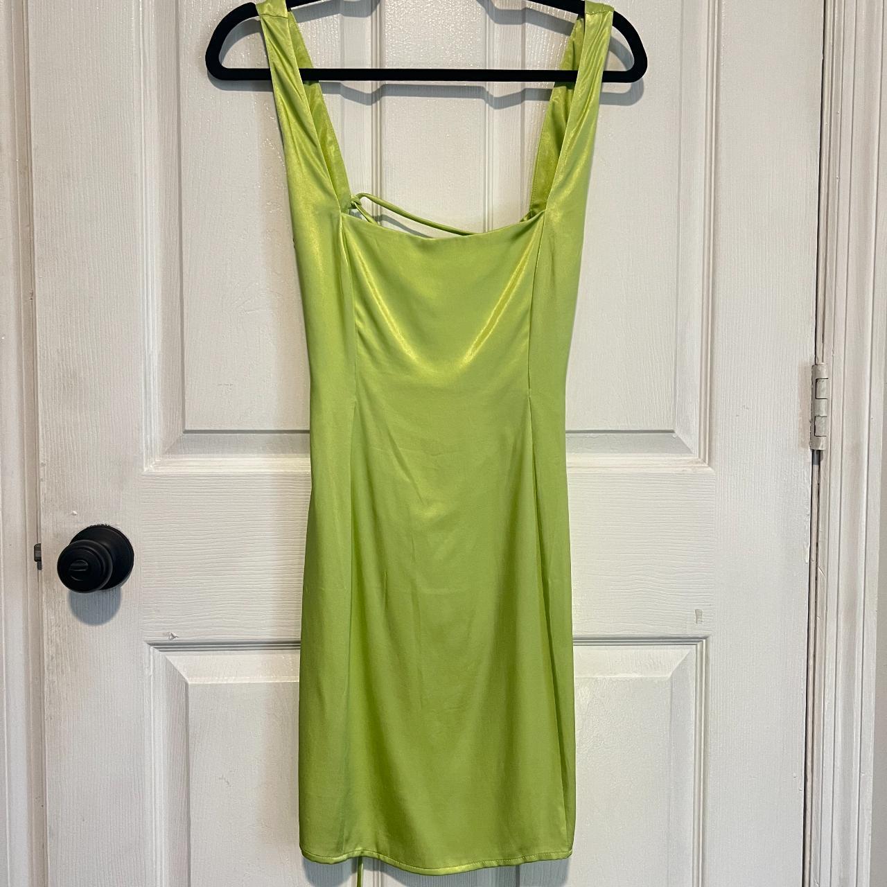 Meshki Green Mini Dress - Depop