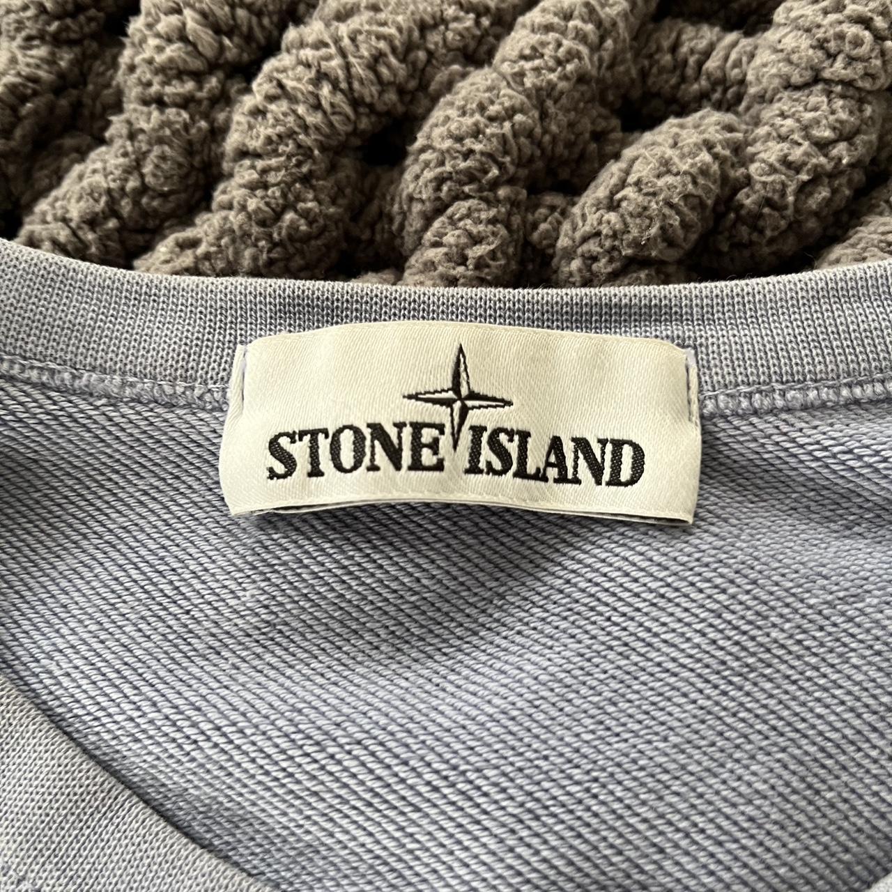 Stone Island jumper small stain- pictured selling... - Depop