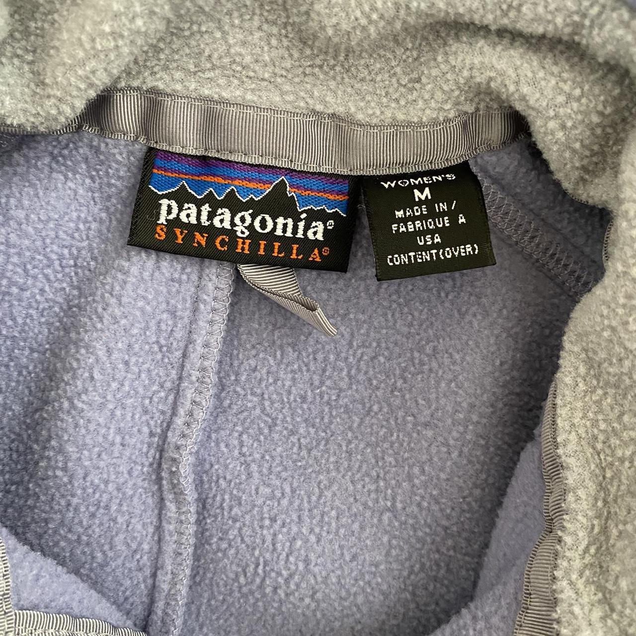 Patagonia Women's Purple Top | Depop