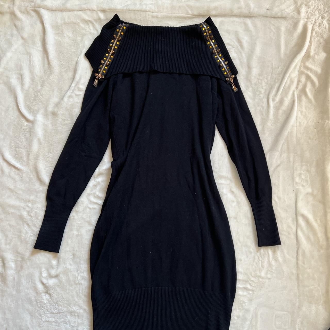 Deadstock Say What off the shoulder sweater dress Depop