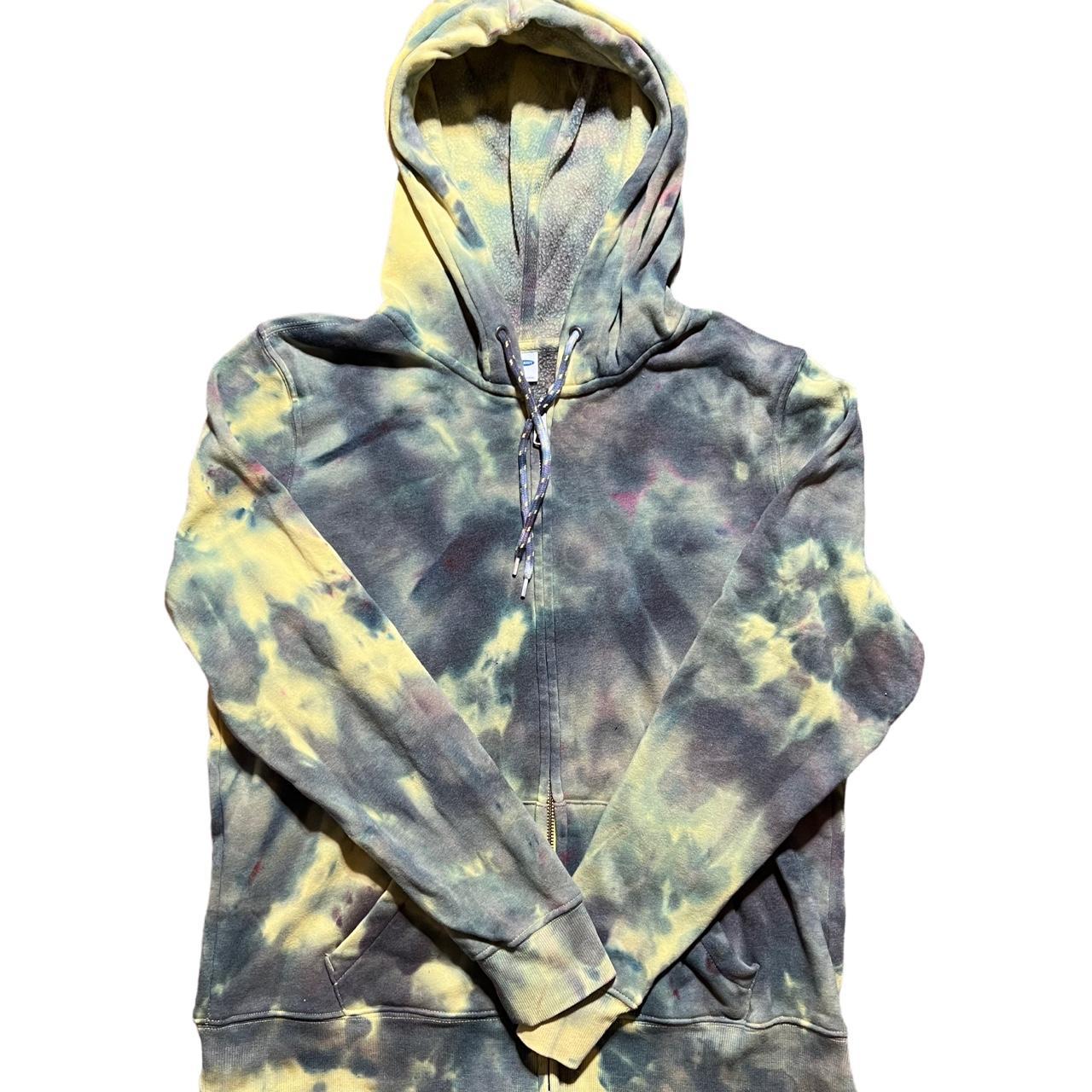 Tie dye discount hoodie old navy