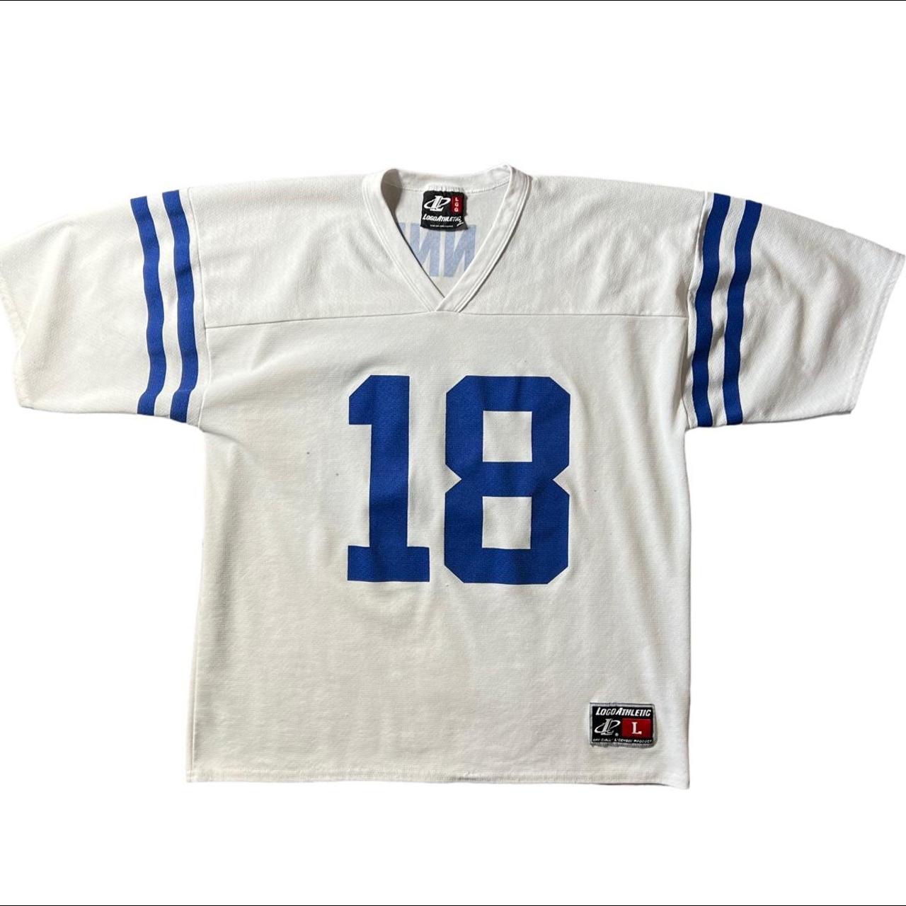 Vintage Y2K NFL Indianapolis Colts Peyton Manning 18 - Depop