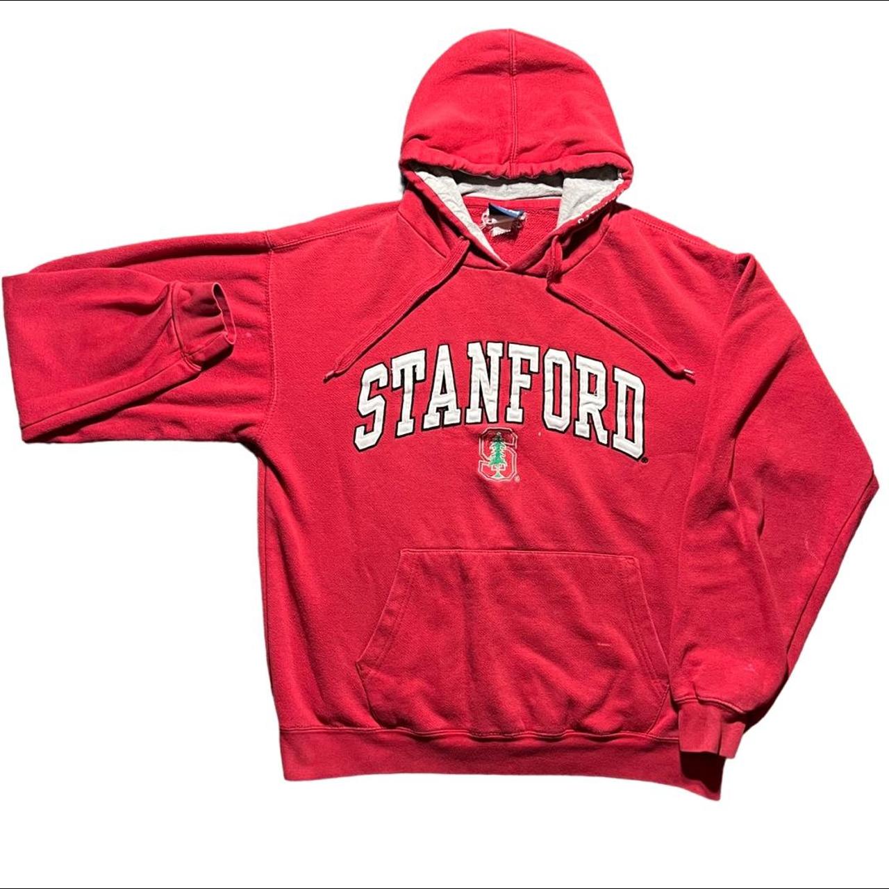 Vintage Y2K Stanford Cardinal red embroidered spell - Depop