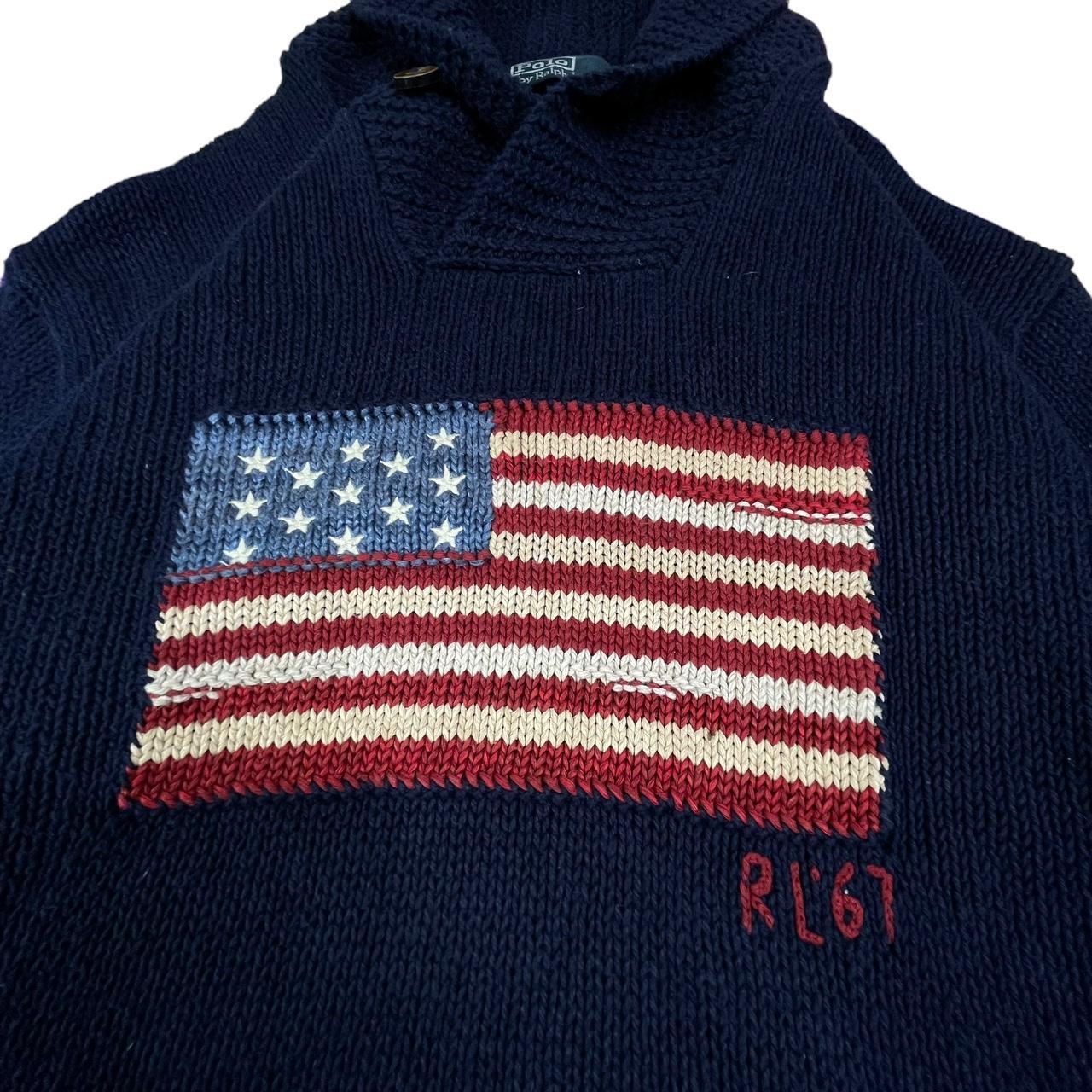 Polo Ralph Lauren Men's Navy Sweatshirt | Depop