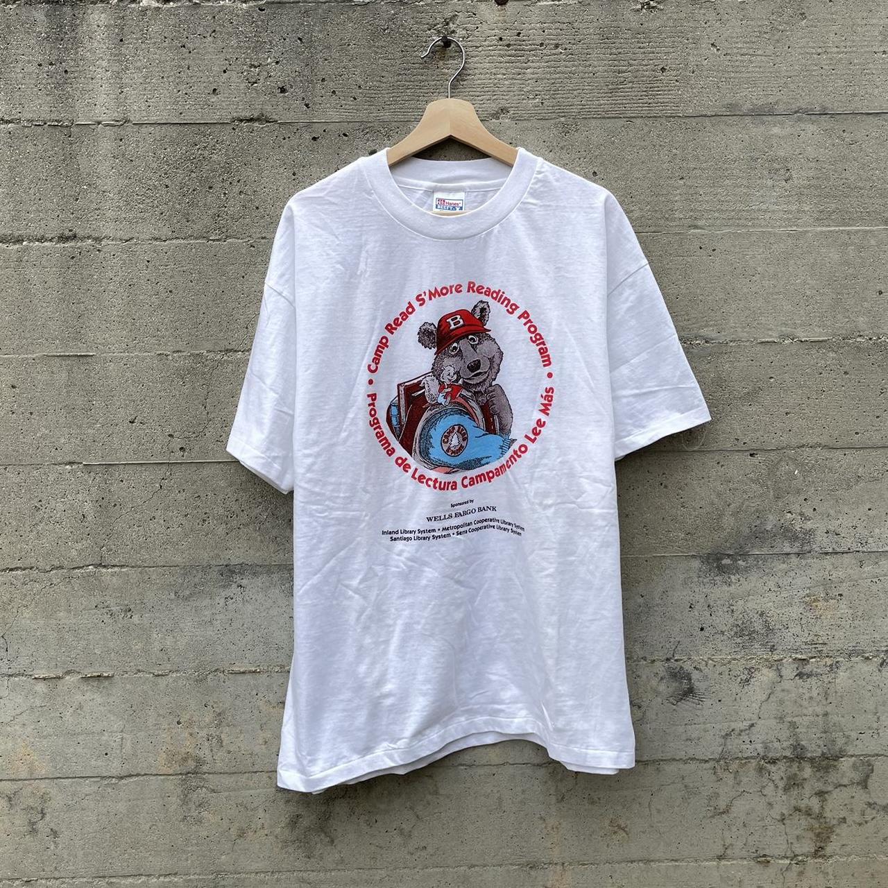 new deadstock with tags vintage 80's single stitch - Depop