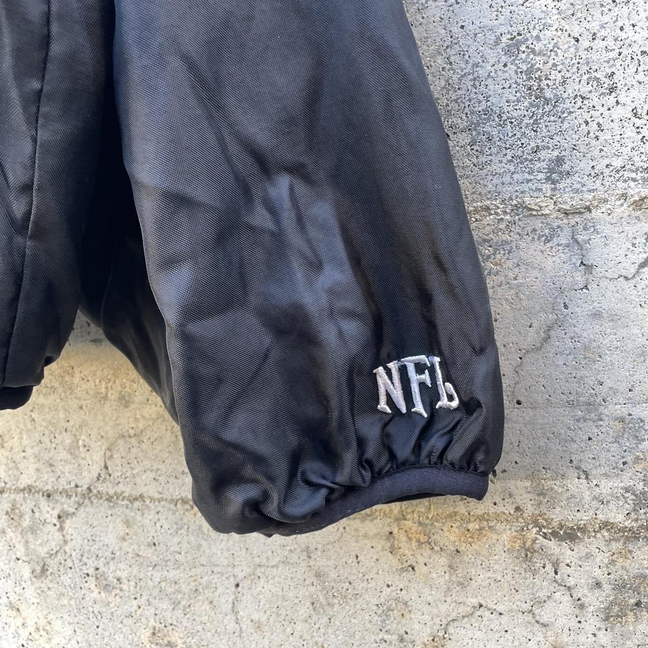 Vintage Reebok Oakland Raiders Puffer Jacket *may - Depop