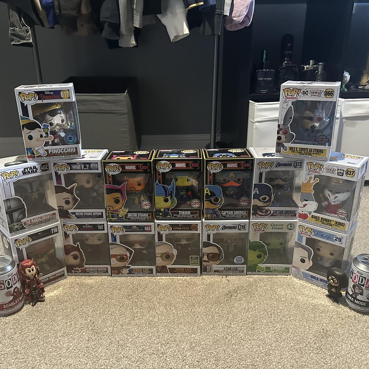 Collection of Funko Pops Can buy all or