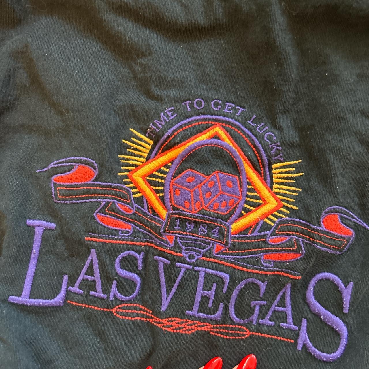 Brandy Melville embroidered Las Vegas tee! Barely... - Depop