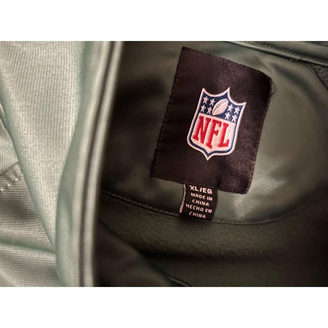 NFL green bay packers puffer jacket Size XXL Zip up - Depop