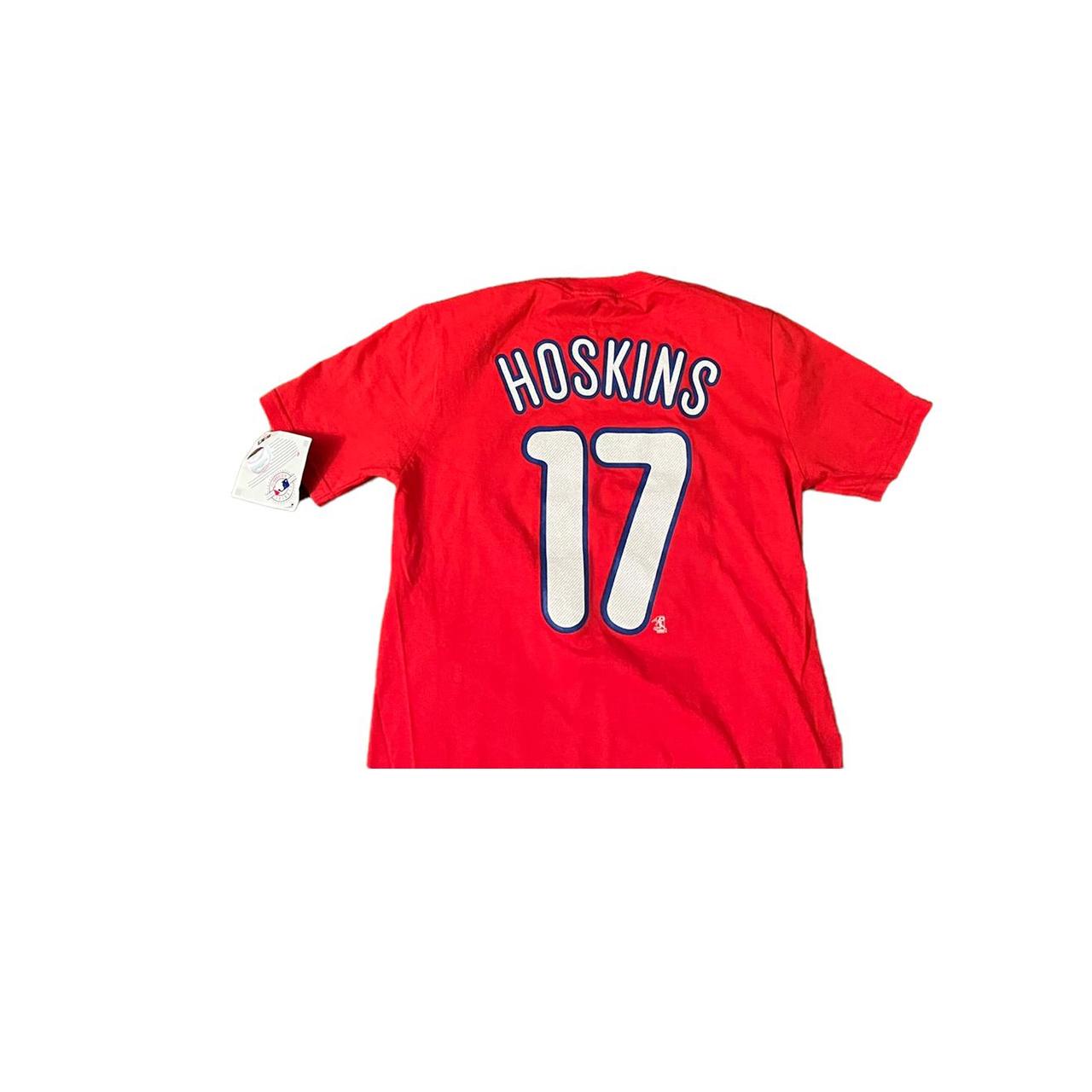 Phillies Rhys Hoskins Youth Medium 8-10 MLB Brand - Depop