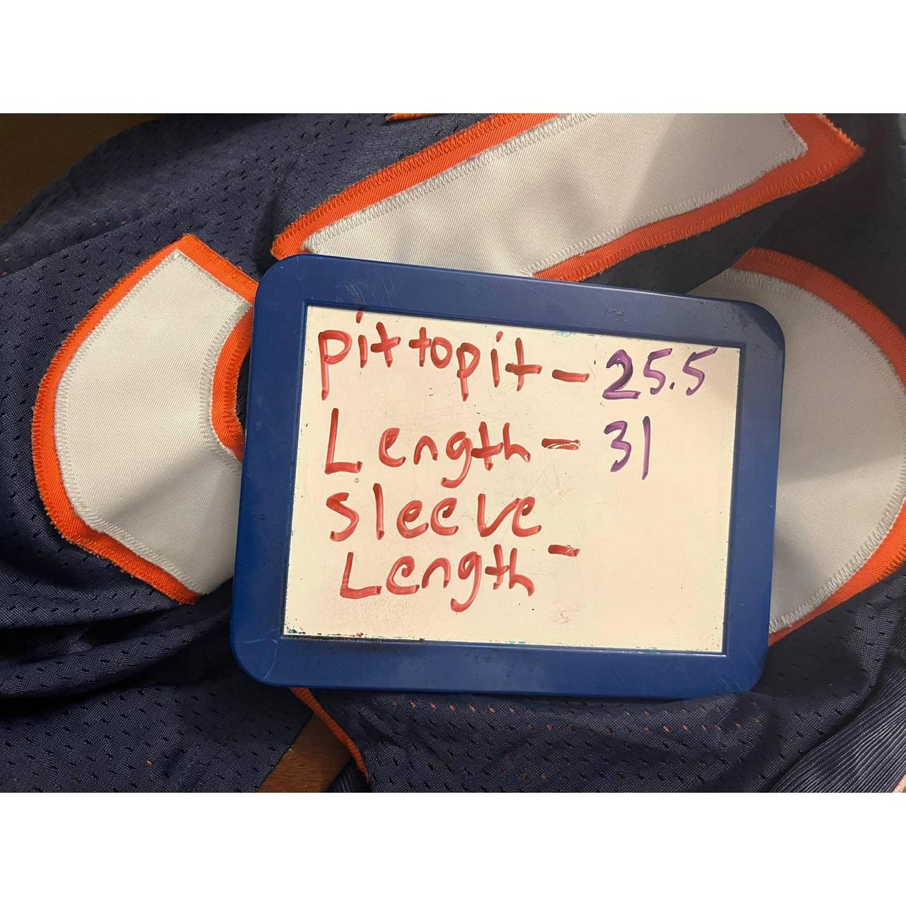 DENVER BRONCOS TERRELL DAVIS #30 STARTER BLUE JERSEY - Depop