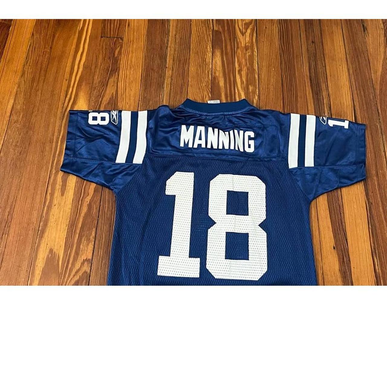 Reebok Peyton Manning Colts Jersey # 18 Youth - Depop