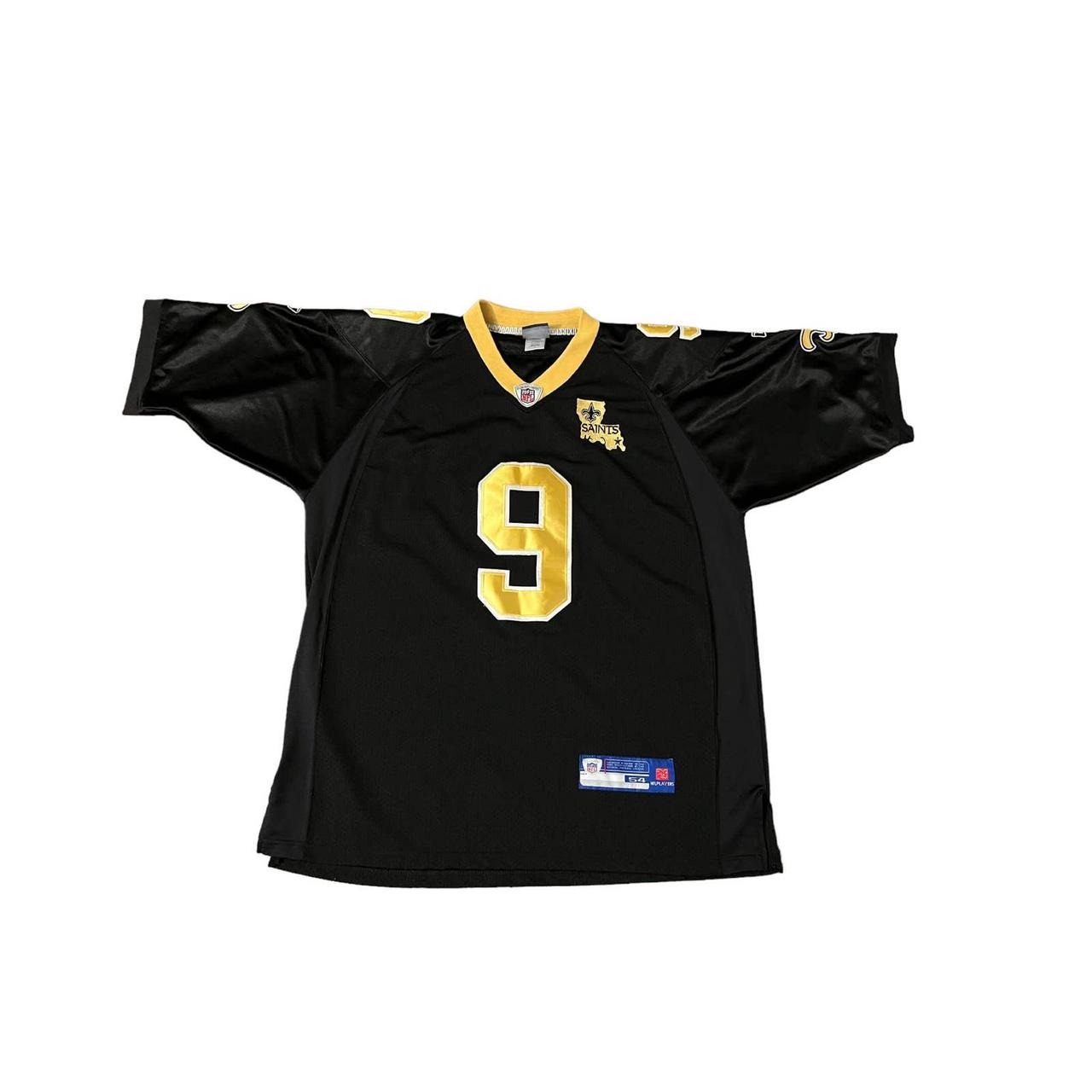 Black Reebok Drew Brees Saints jersey #nfl - Depop